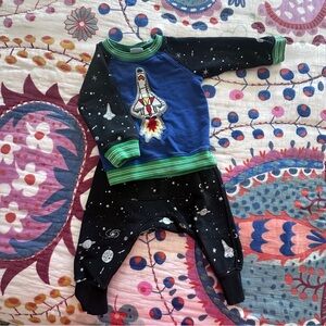 Hanna Andersson 85cm / 2T Space Outfit